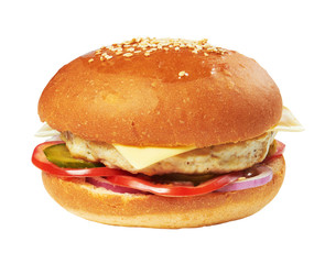 Big hamburger