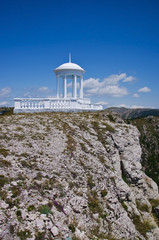 Windy Arbour.Crimean landscape.