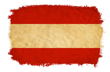 Austria grunge flag