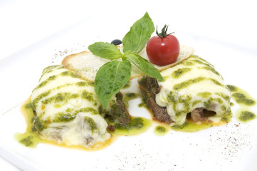 Язык под сыром