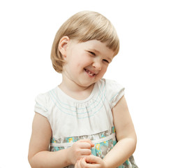 Smiling little girl