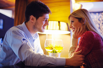 romantic evening date