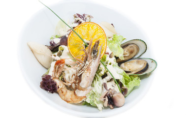 Салат из морепродуктов