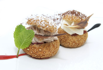 Заварное пирожное 