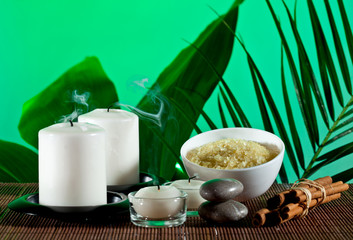 Aromatherapy and spa composition