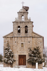 Fototapeta na wymiar ermita de Nuestra Señora de Rihondo, Avila