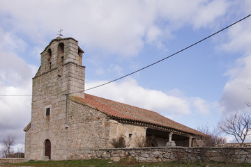 Fototapeta na wymiar Iglesia de la Venta de San Vicente, Avila
