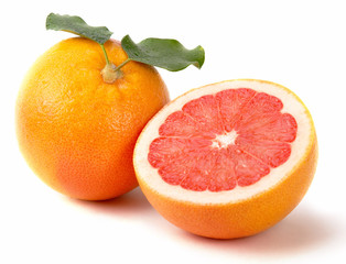 Fresh juicy grapefruit