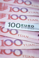 Yuan and Euro