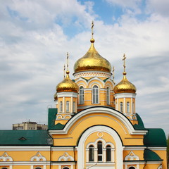 Fototapeta na wymiar Cathedral in Lipetsk