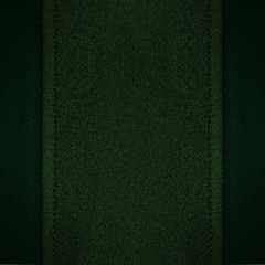 green canvas background