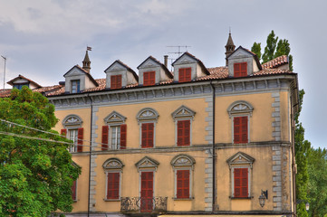 Obraz premium Historical palace. Bettola. Emilia-Romagna. Italy.