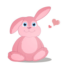 Vector Illustration of an Easter Bunny