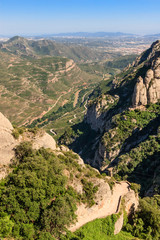 Obraz premium Mountains and Valley