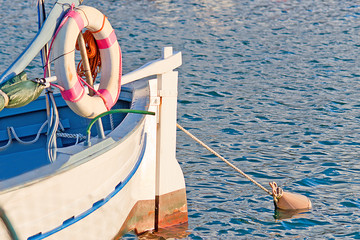 Obraz premium detail of a life buoy