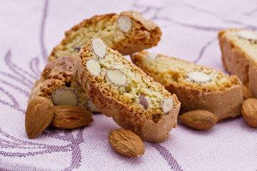 Cantuccini Biscuits with almonds