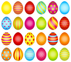 24 Easter Eggs