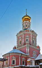 Fototapeta na wymiar Epiphany Monastery,Moscow,Russia