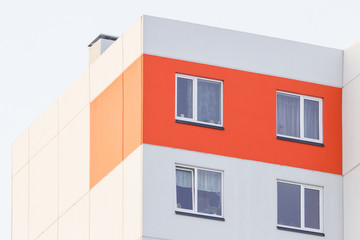 Obraz premium Architecture of new apartments