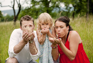 Obraz premium Happy family