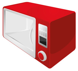 Obraz premium microwave vector