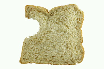 Bread  isolated on white background