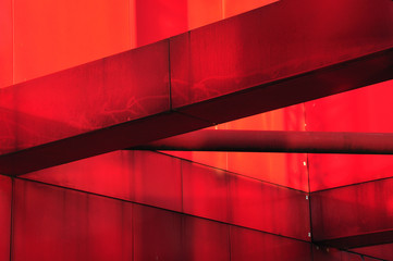 Red metal construction