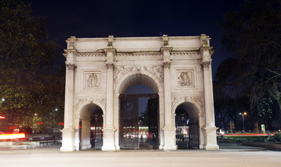 Fototapeta na wymiar Marble Arch viewed from north