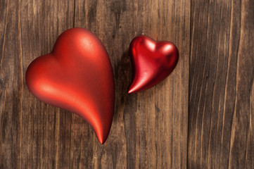 Red hearts - Rote Herzen
