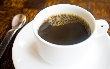 Hot coffee cup