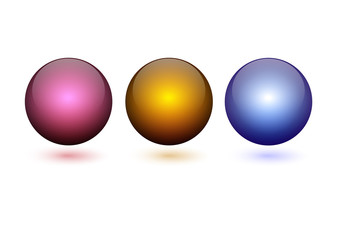 colored balls