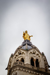 La vièrge doré de la Basilique de Fourvière