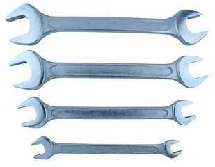 Stainless Steel Wrench close up