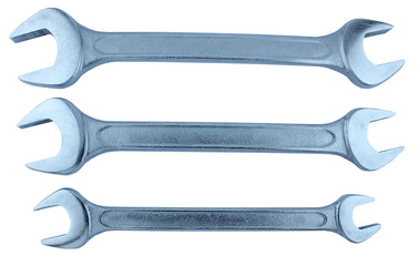 Stainless Steel Wrench close up