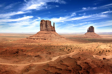 Fototapeta na wymiar USA - Monument Valley