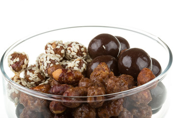Chocolate covered nuts