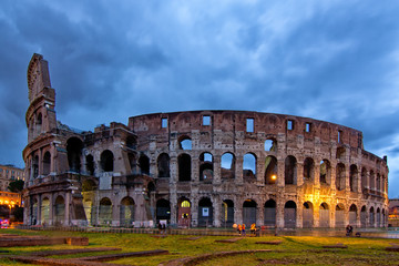 Fototapeta na wymiar Roman Colosseum