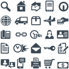 Icons for the web site or mobile app.