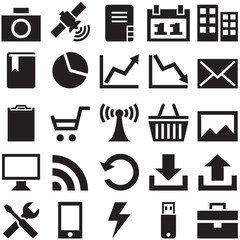 Set internet icons.