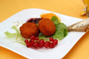 Gebackener Camembert