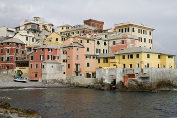 Obraz premium boccadasse: borgo di mare