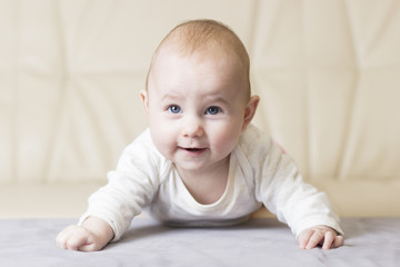 Fototapeta premium She's a cute baby