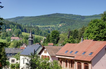Fototapeta na wymiar Vosges miasto