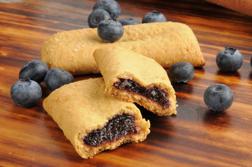 Blueberry breakfast bars