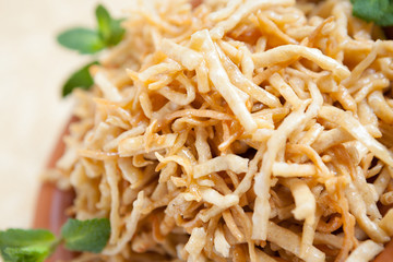 honey roasted sweet dessert,chak-chak,