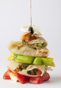 Fritella con verdure