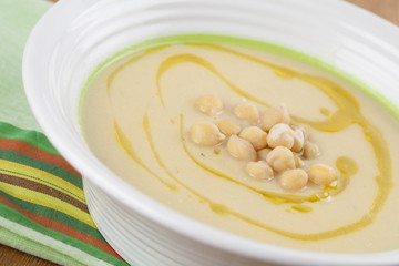 Chickpeas soup