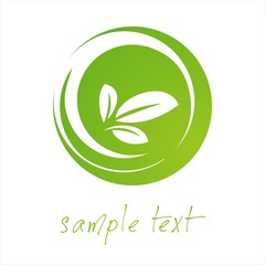 leaves ,plant , green icon, Eco friendly business logo