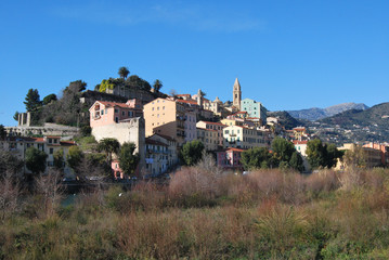 Fototapeta na wymiar Ventimiglia, Liguria, Włochy