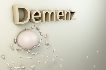 Demenz - 3D konzept Render